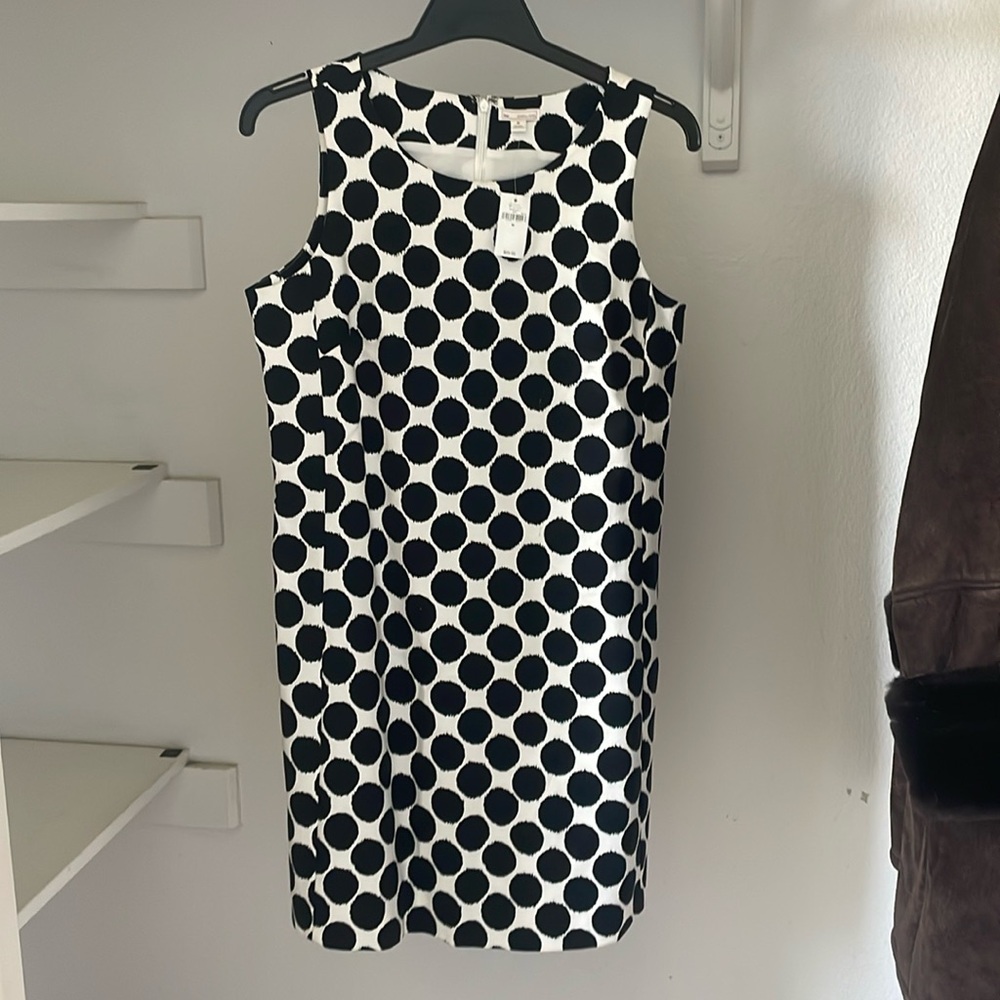 Gap black and white dress